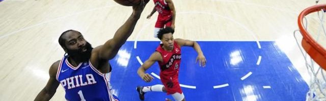 澳洲幸运10计划网-76人3月第二次领先15分被翻 哈登再露萎靡之势